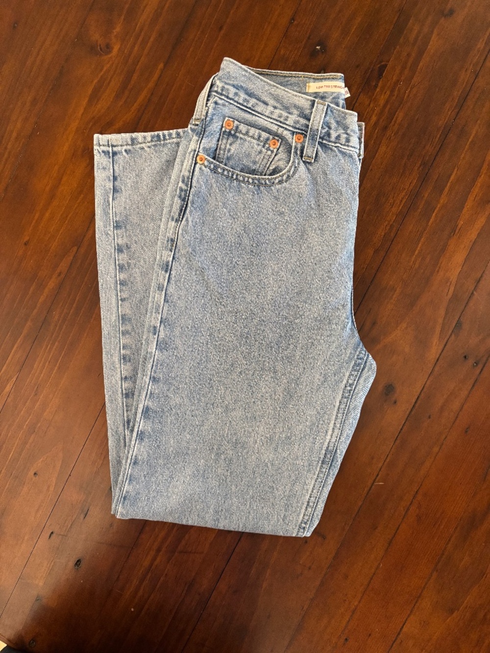Levis  Low Pro Straight 26 -Light Blue